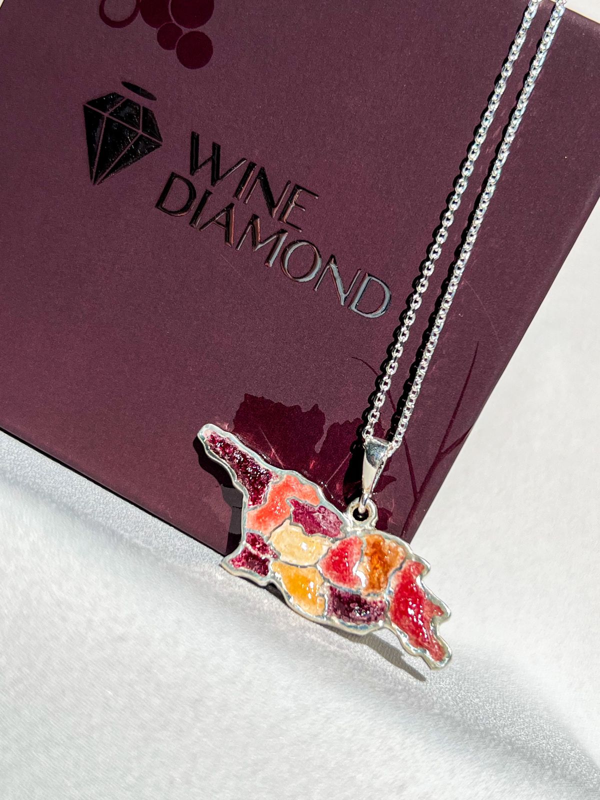 Necklace "Colorful Georgia"